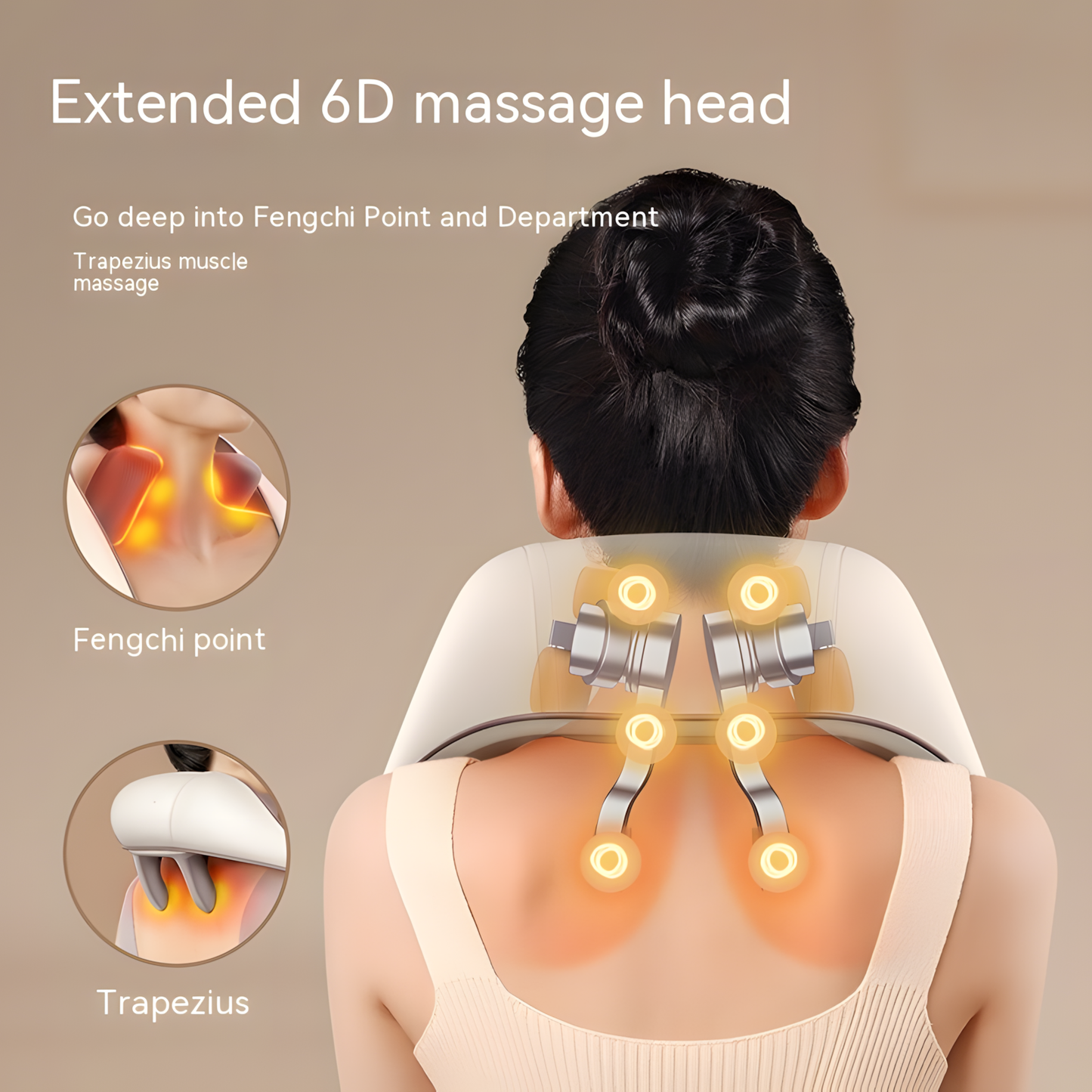 Eclora™ Neck & Back Massager