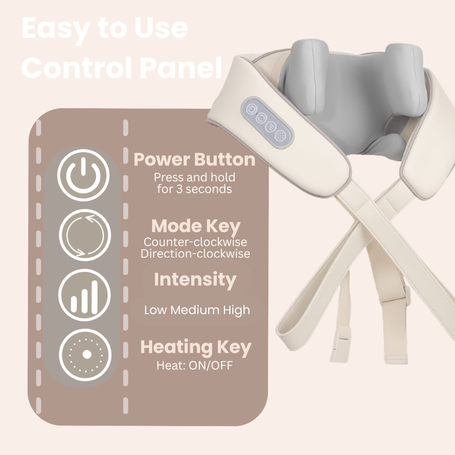 Eclora™ Neck & Back Massager